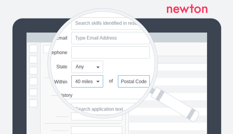 Newton Announces Powerful New Candidate Search Capabilities
