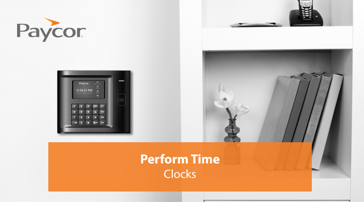 Perform Time Clock Overview